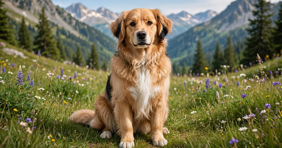 Golden Mountain Dog Traits and Appearance