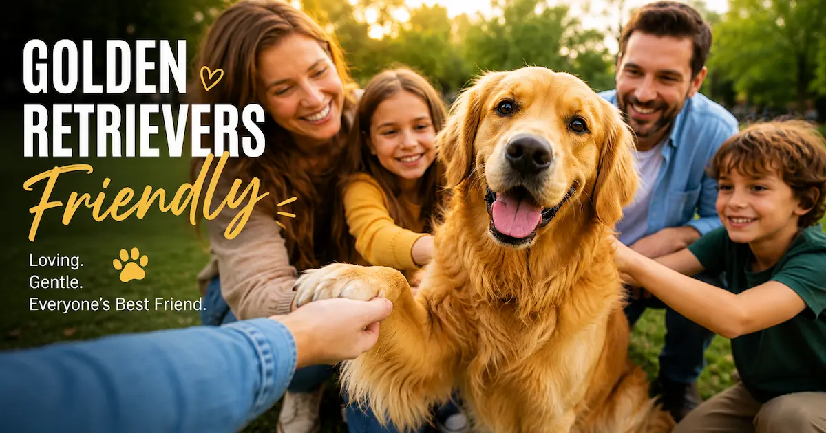 All Golden Retrievers Equally Friendly