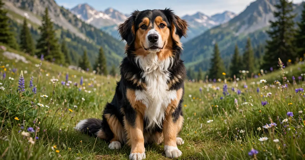 Golden Mountain Dog