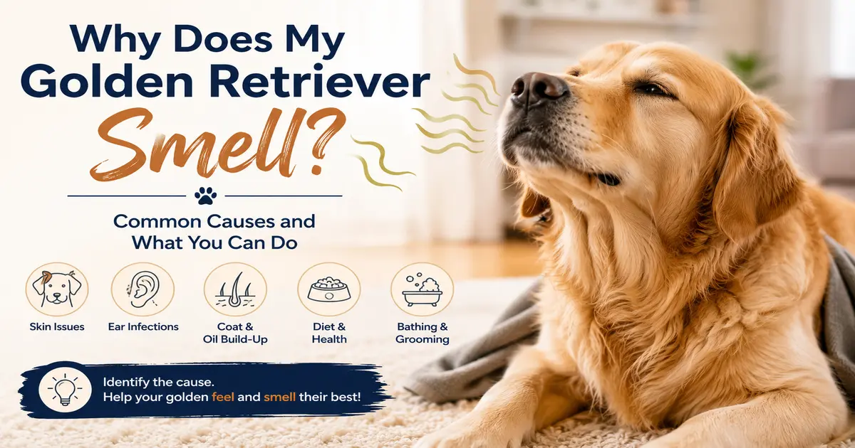 Why Does My Golden Retriever Smell
