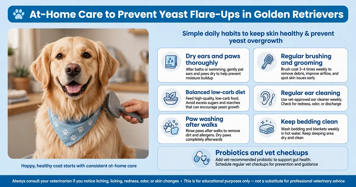 At-Home Care to Prevent Flare-Ups goldens 
