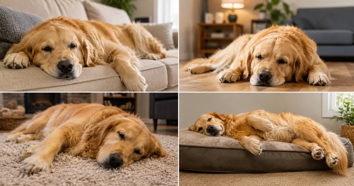 Golden Retrievers Seem Lazier Than Others