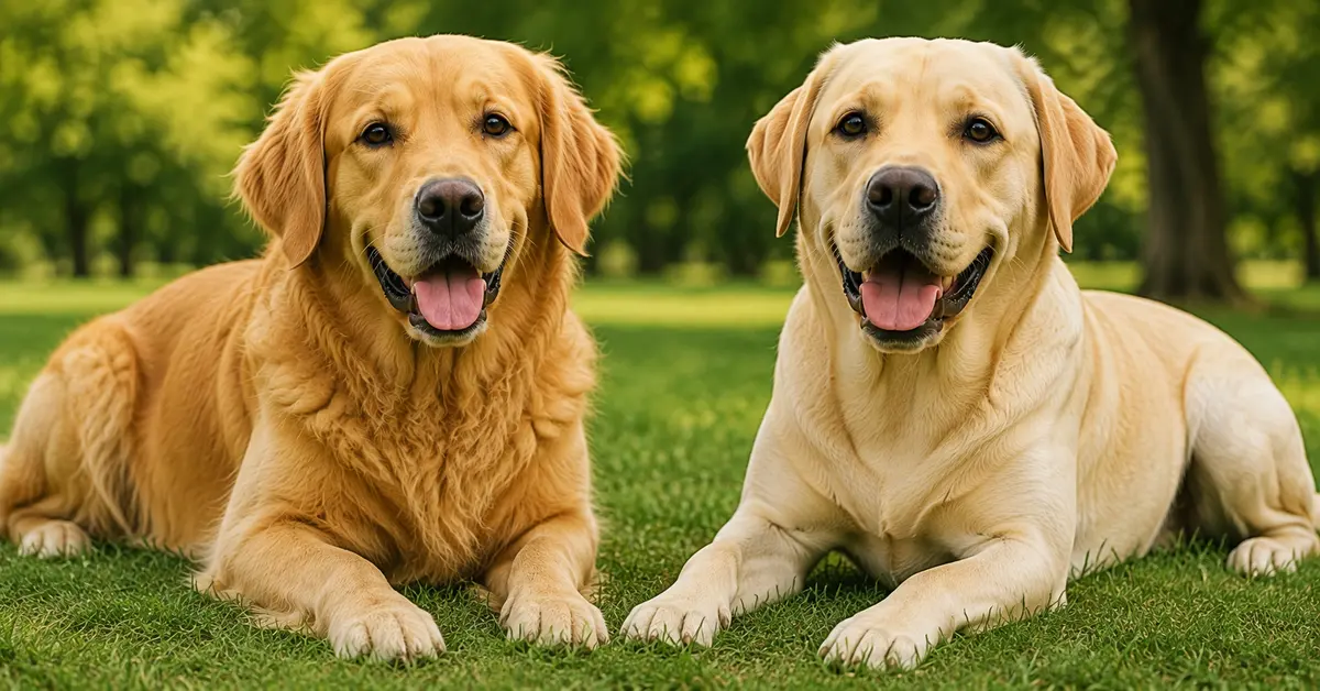 Differences Between a Golden Retriever and a Labrador