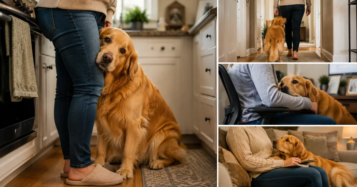 Golden Retriever’s Cozy Home Adventures