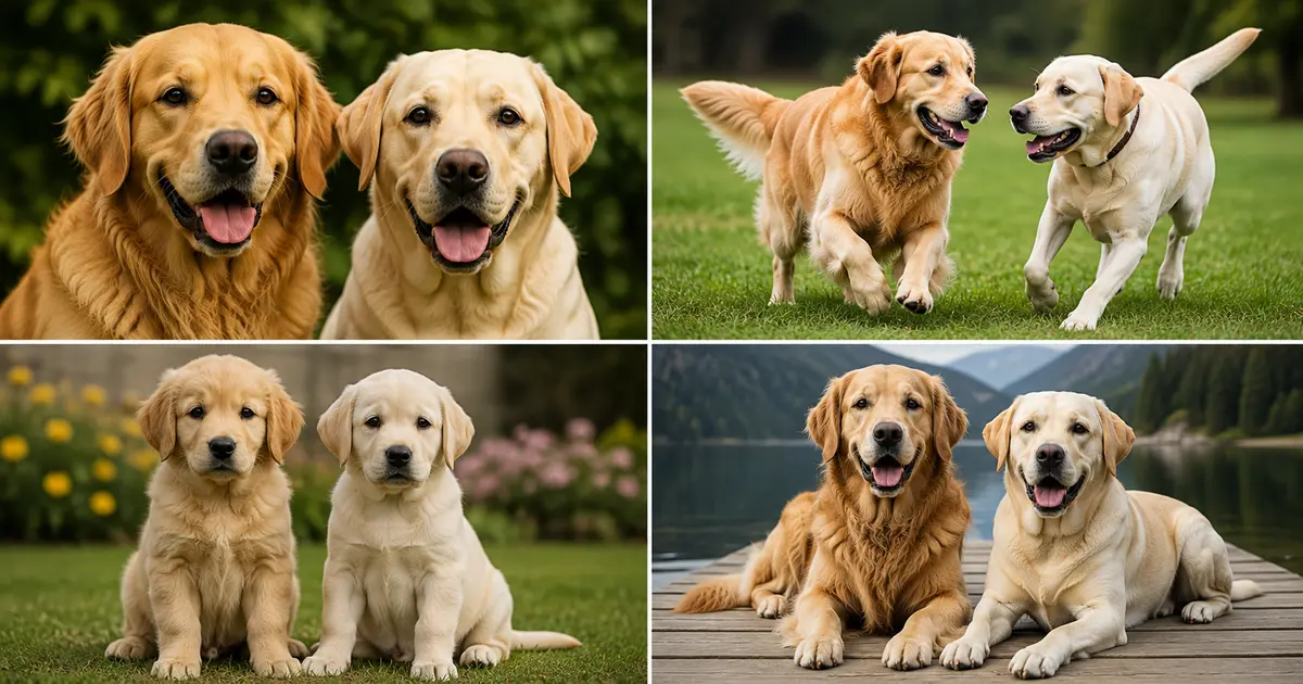 Goldens and Labs Being the Same Breed