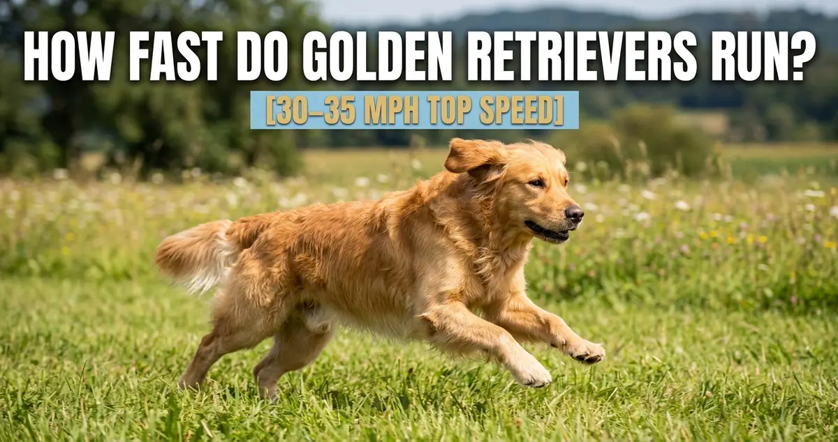 How Fast Do Golden Retrievers Run