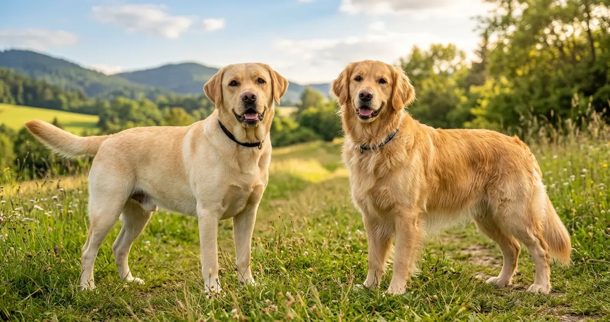 Labrador Retriever vs. Golden Retriever