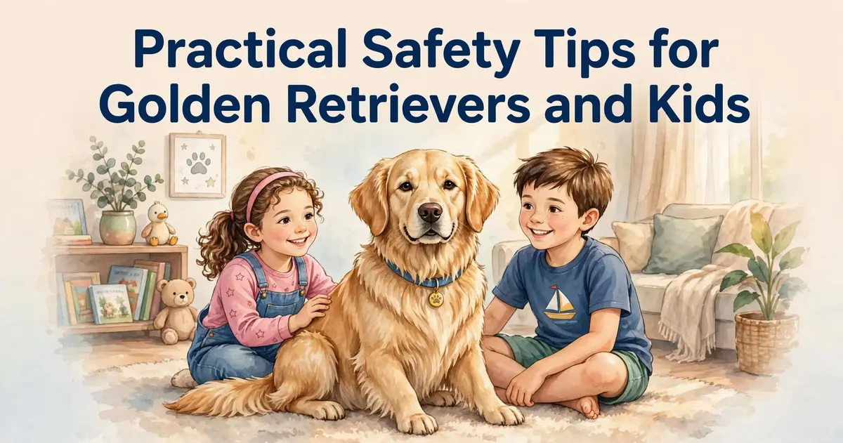 Practical Safety Tips for Golden Retrievers and Kids