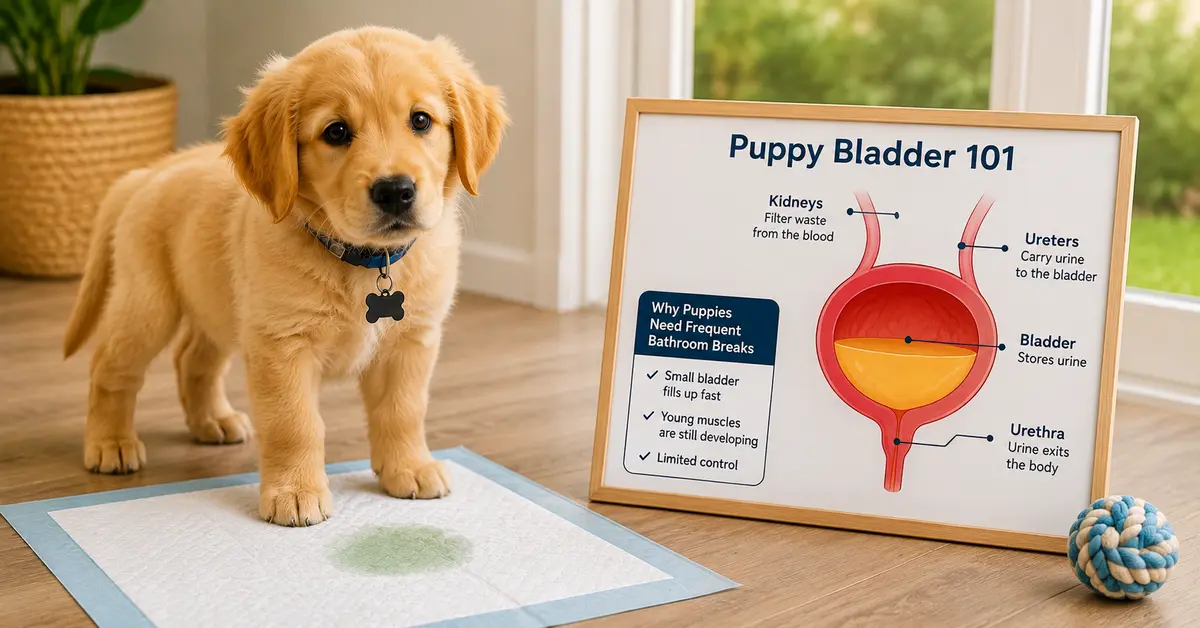 Puppy Bladder 101 Training Scene