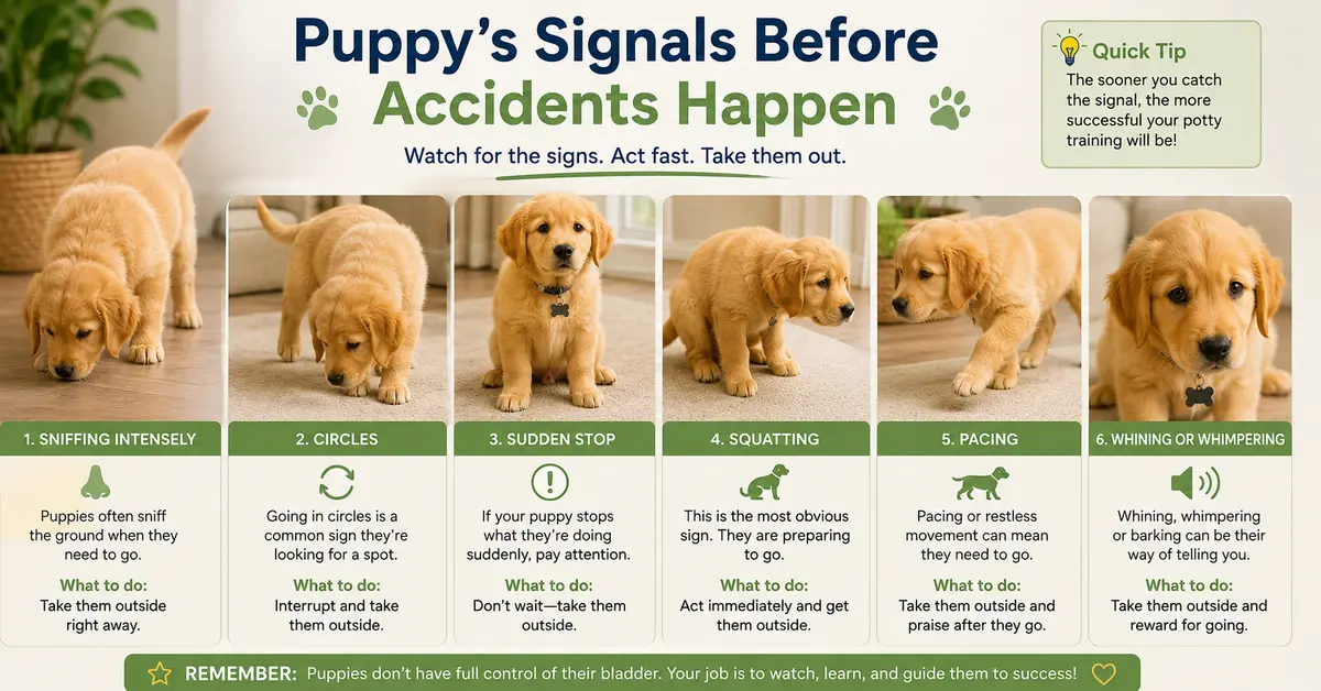 Puppy Potty Training Signals Guide
