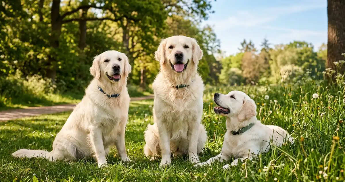 English Cream Golden Retrievers Originate