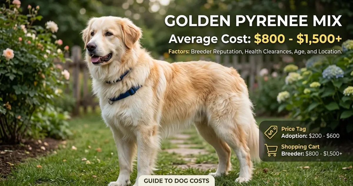 Golden Pyrenees cost