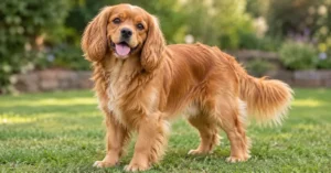 Golden Retriever Cavalier Mix