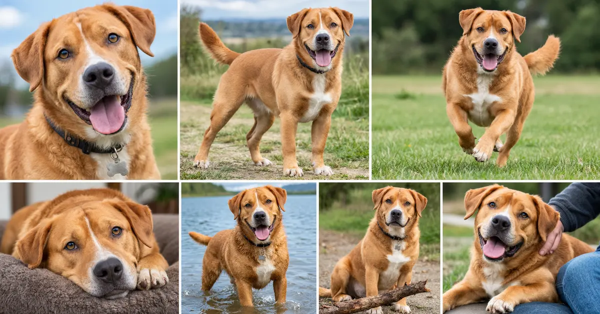 Golden Retriever and Pitbull Terrier Mix Look Like