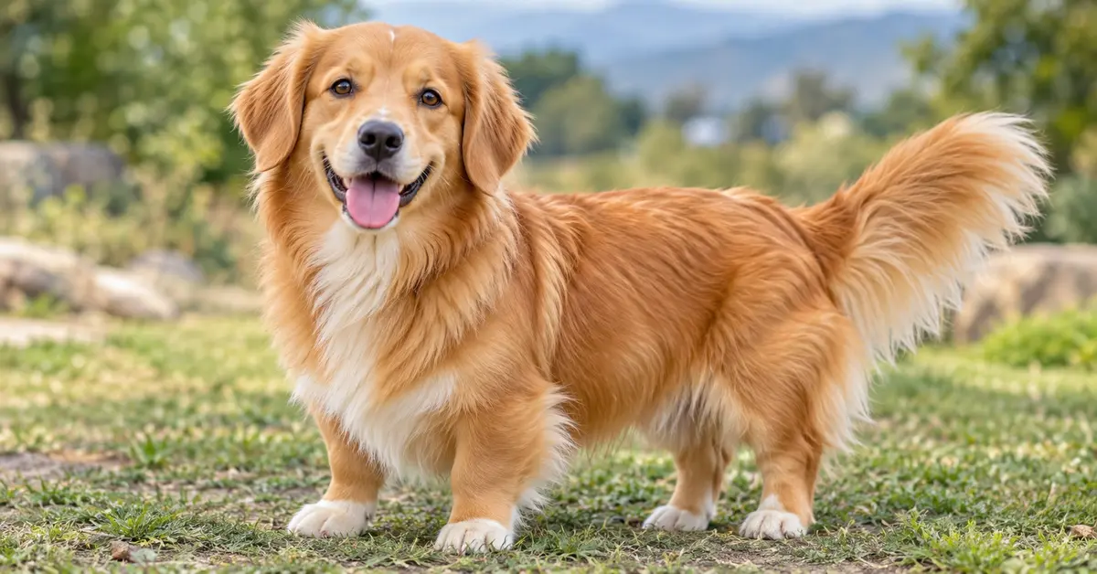 Living With a Corgi Golden Retriever Mix