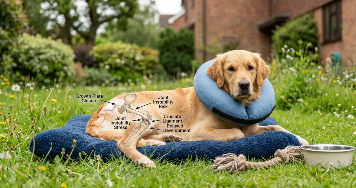 Joint Health Risks by Neutering Age