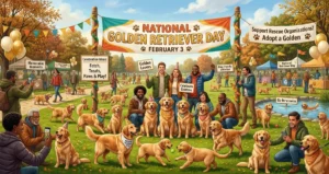 National Golden Retriever Day