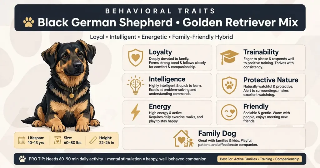 Behavioral Traits and Temperament golden shepherd
