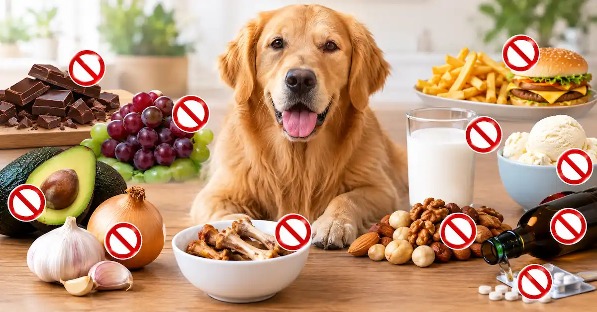 Golden Retriever Foods to Avoid